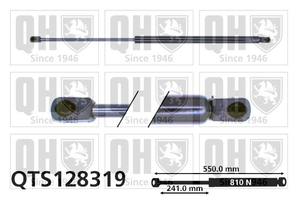 Amortiguador de maletero Ford Transit IV furgoneta (T) (1985 - 1992) precio, desde 15,96 EUR